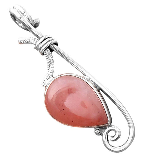 Natural Guava Quartz - Brazil Pendant P-1682 SDP154011
