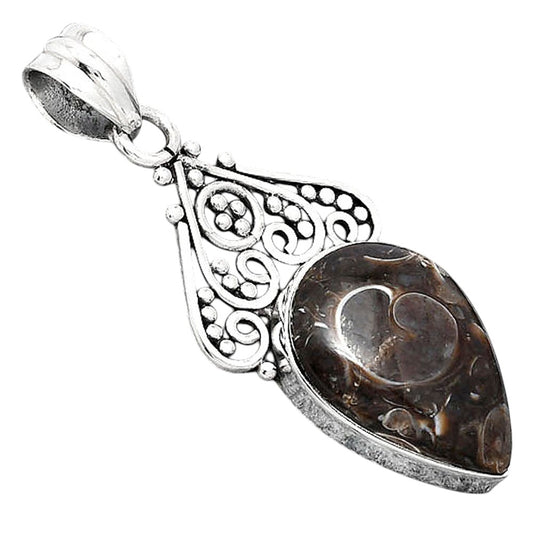 Natural Turtella Jasper - USA Pendant P-1541 SDP154014