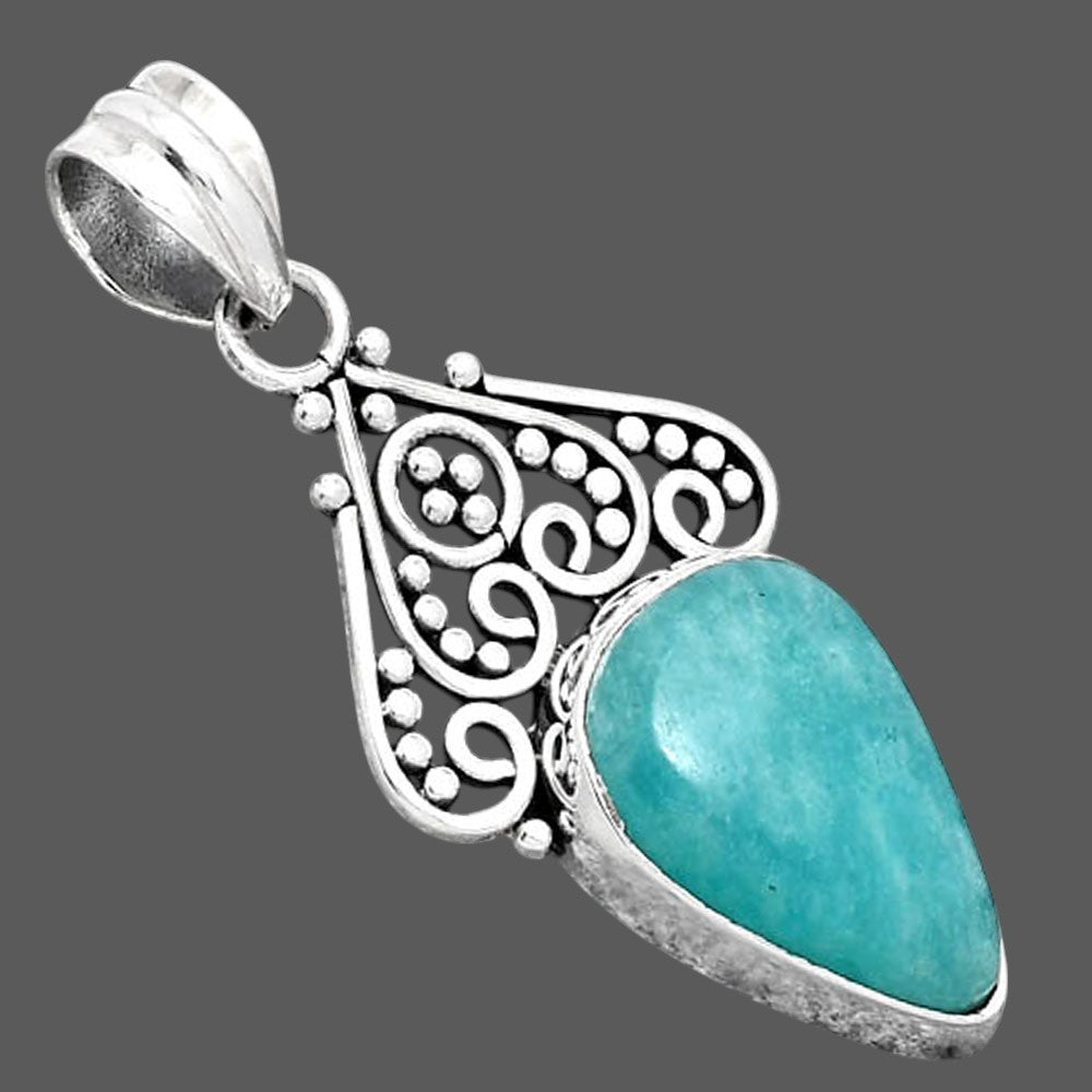 Natural Paraiba Amazonite Pendant P-1541 SDP154016