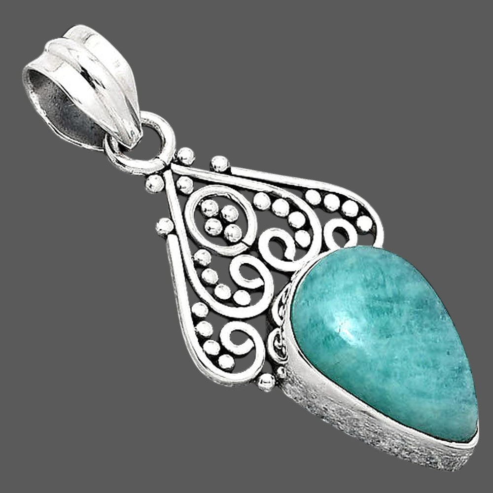 Natural Paraiba Amazonite Pendant P-1541 SDP154020