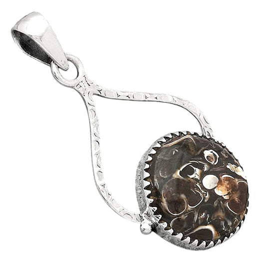 Natural Turtella Jasper - USA Pendant P-1691 SDP154118