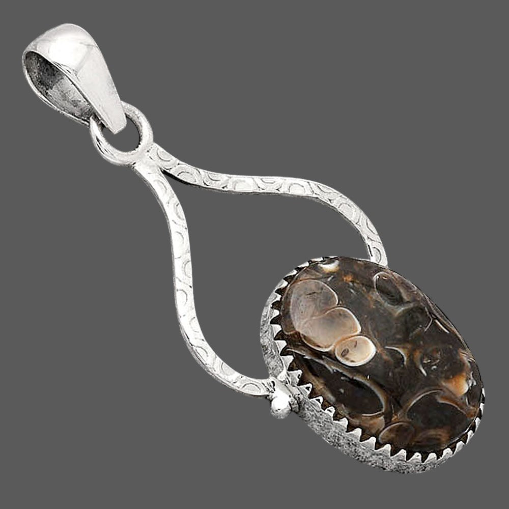 Natural Turtella Jasper - USA Pendant P-1691 SDP154125
