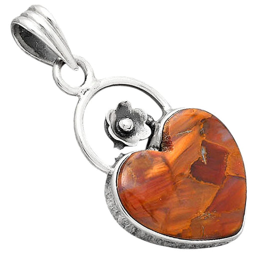 Heart Natural Pietersite - Namibia Pendant P-1692 SDP154130