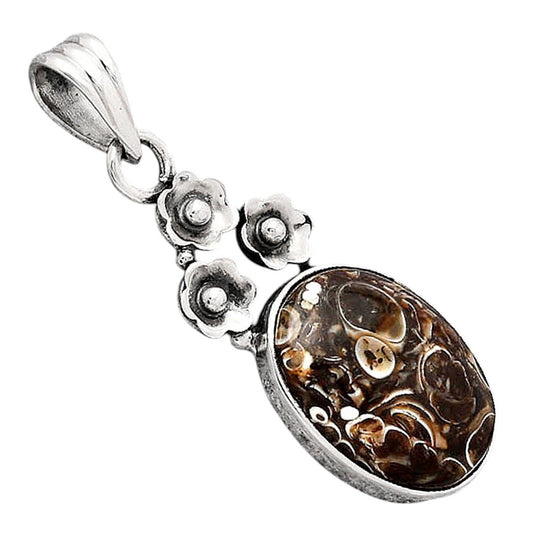 Natural Turtella Jasper - USA Pendant P-1694 SDP154150