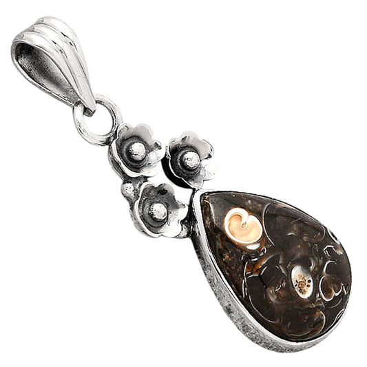 Natural Turtella Jasper - USA Pendant P-1694 SDP154154