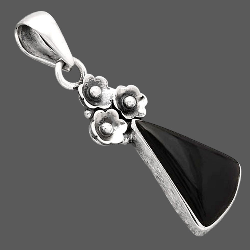 Natural Tektite Cab - Greek Pendant P-1694 SDP154158