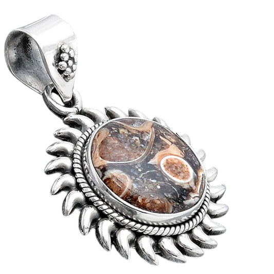 Natural Turtella Jasper - USA Pendant P-1264 SDP154172