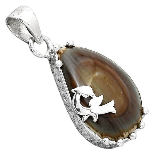 Natural Imperial Jasper Pendant P-1698 SDP154214