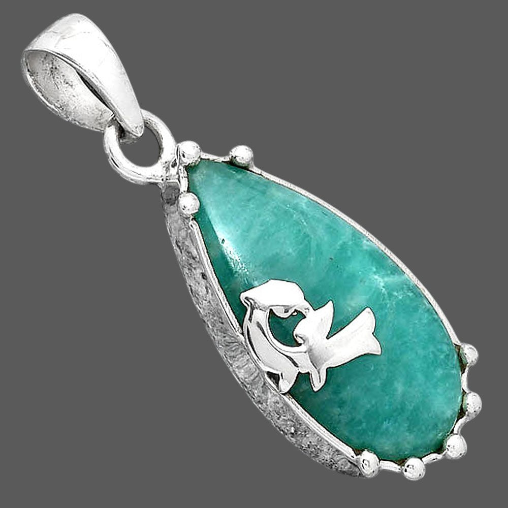 Natural Paraiba Amazonite Pendant P-1698 SDP154217