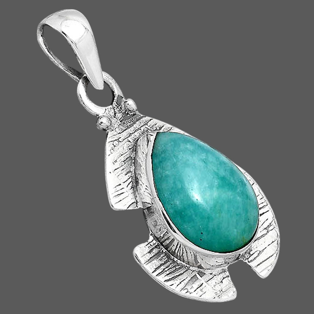 Natural Paraiba Amazonite Pendant P-1705 SDP154260