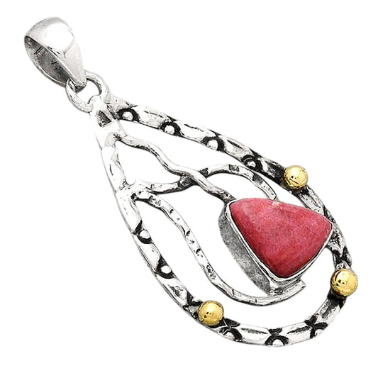 Natural Pink Thulite Pendant P-1709 SDP154284