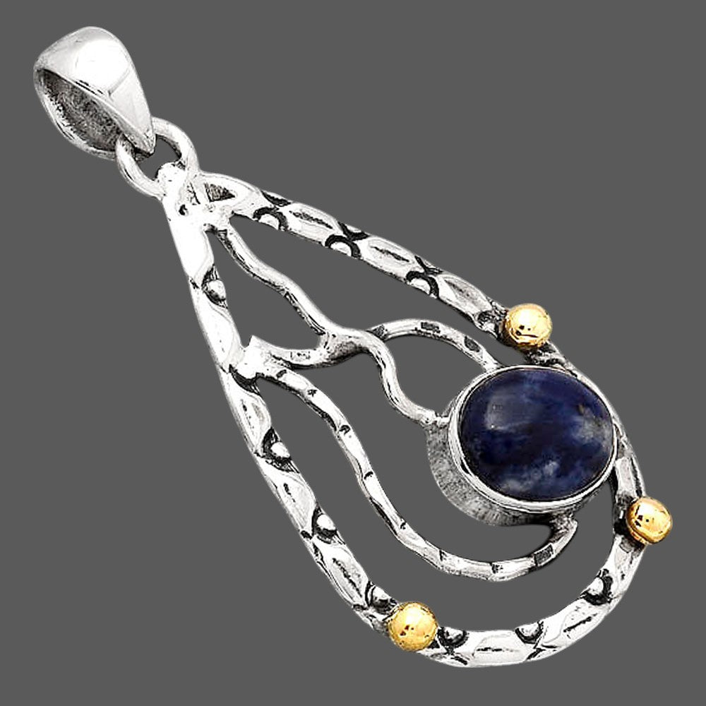 Natural Sodalite Pendant P-1709 SDP154286