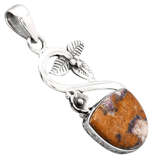 Natural Indian Blanket Jasper Pendant P-1711 SDP154313