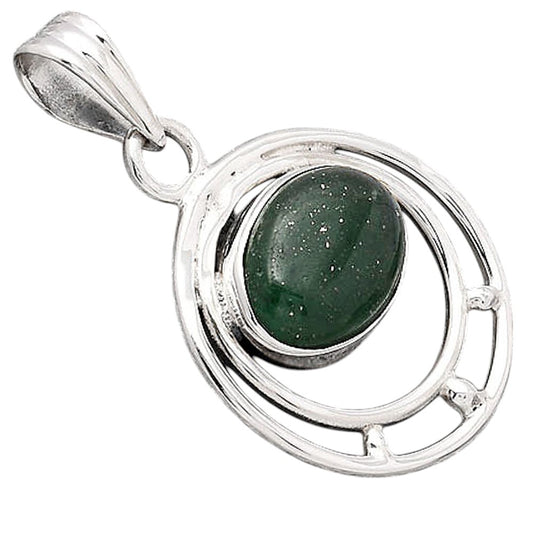 Natural Green Aventurine Pendant P-1712 SDP154326