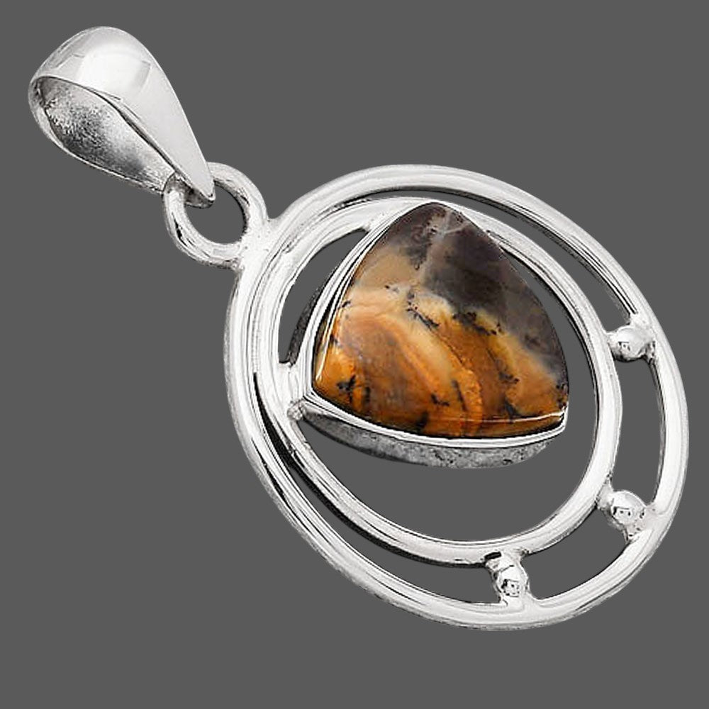 Natural Amethyst Sage Agate - Nevada Pendant P-1712 SDP154331