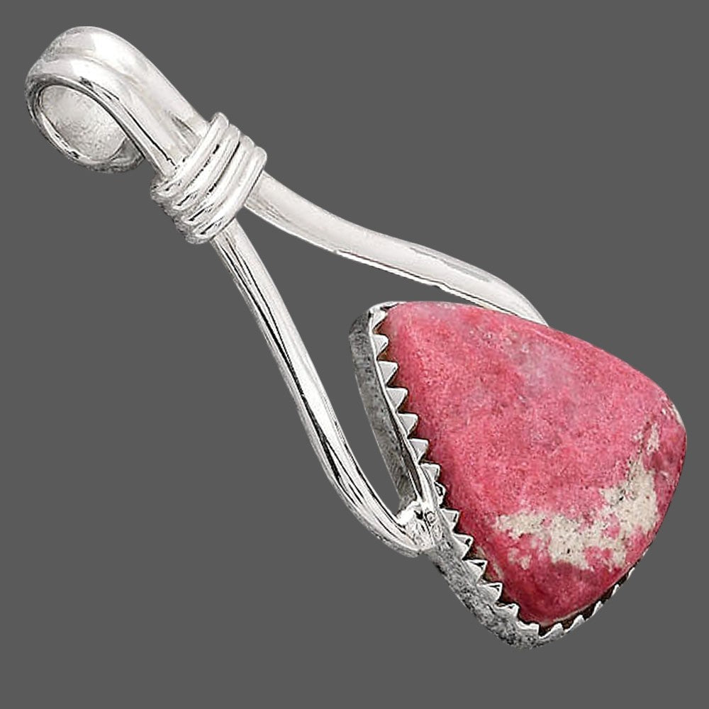 Natural Pink Thulite - Norway Pendant P-1587 SDP154344