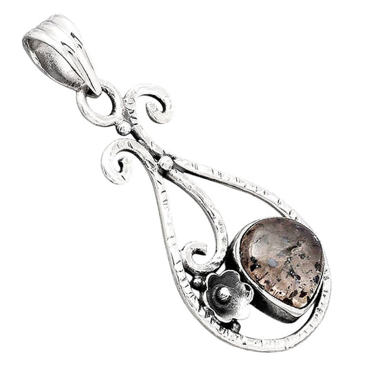 Natural Lepidocrocite In Quartz Pendant P-1714 SDP154357