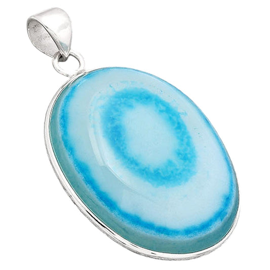 Blue Botswana Eye Pendant P-1001 SDP154427