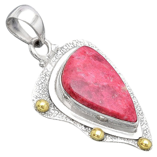 Natural Pink Thulite - Norway Pendant P-1498 SDP154476