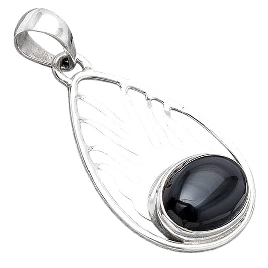 Fire Flame - Black Onyx - Brazil Pendant P-1209 SDP154483