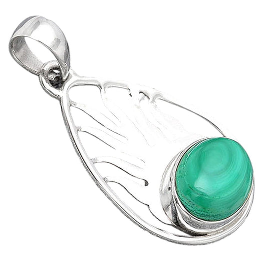 Fire Flame - Malachite Eye - Congo Pendant P-1209 SDP154484