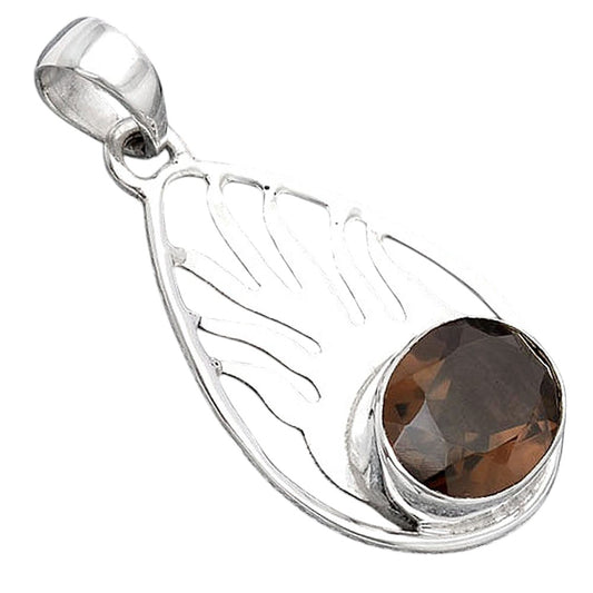 Fire Flame - Smoky Quartz - Brazil Pendant P-1209 SDP154491