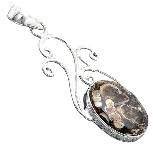 Natural Turtella Jasper - USA Pendant P-1358 SDP154506