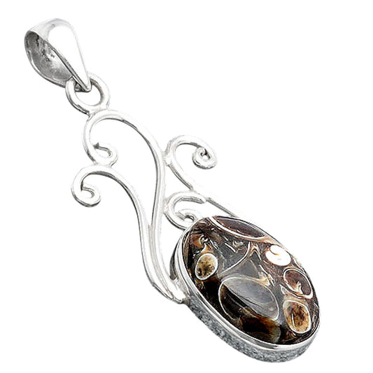 Natural Turtella Jasper - USA Pendant P-1358 SDP154510