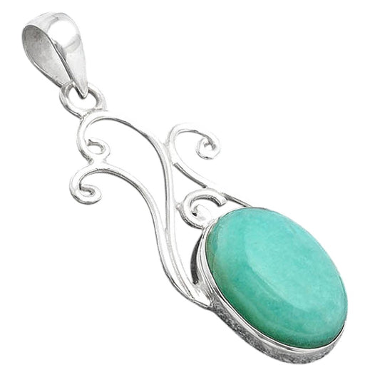 Natural Paraiba Amazonite Pendant P-1358 SDP154512