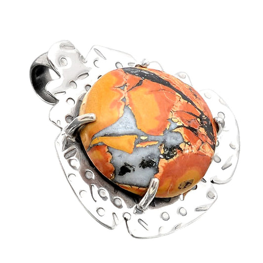 Natural Maligano Jasper - Indonesia Pendant P-1292 SDP154519