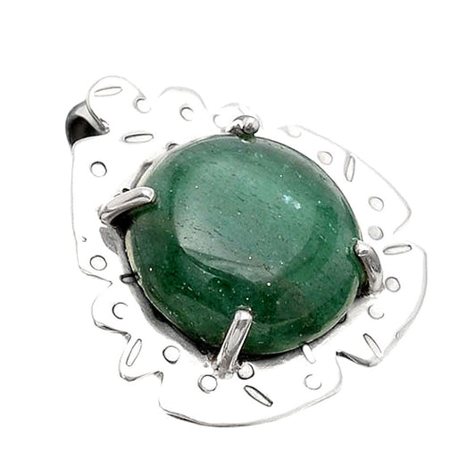 Natural Green Aventurine Pendant P-1292 SDP154521