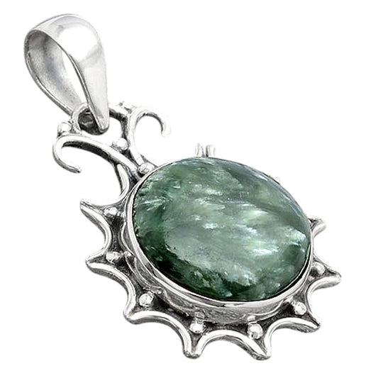 Natural Russian Seraphinite Pendant P-1249 SDP154545