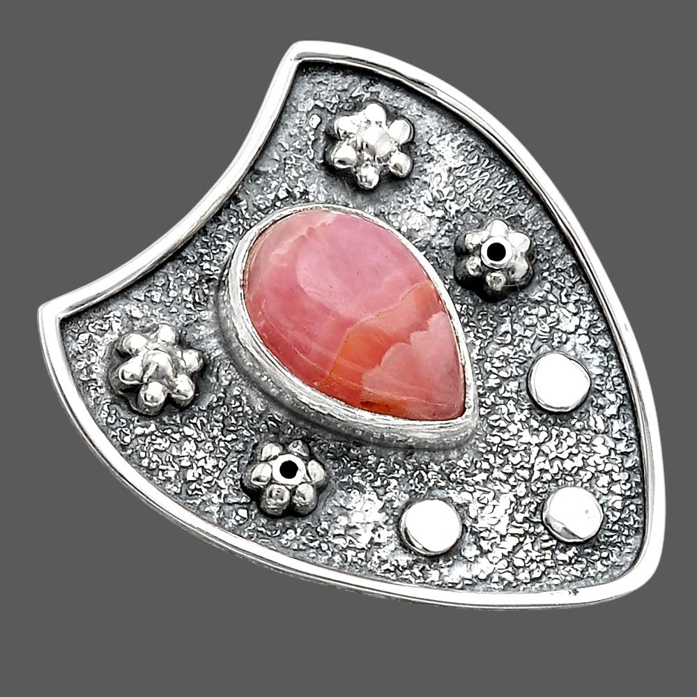 Natural Rhodochrosite Argentina Pendant P-1477 SDP154584