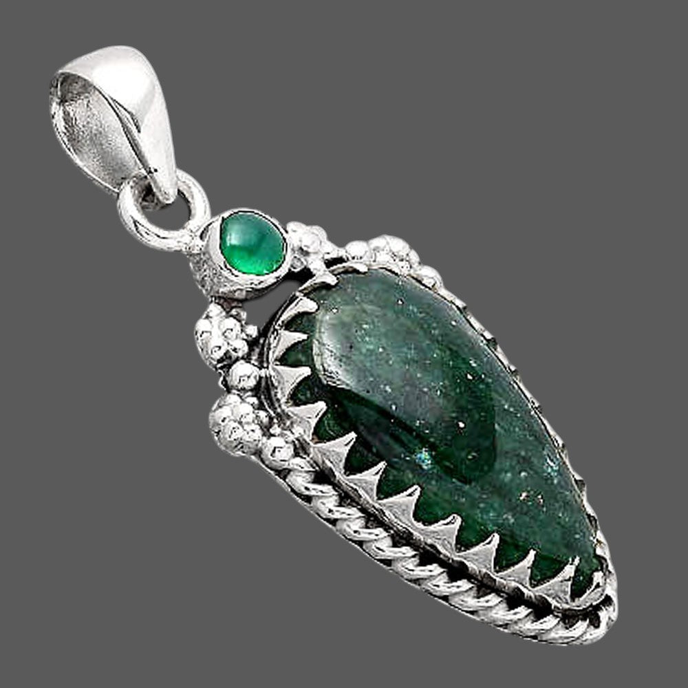 Green Aventurine and Green Onyx Pendant P-1482 SDP154608