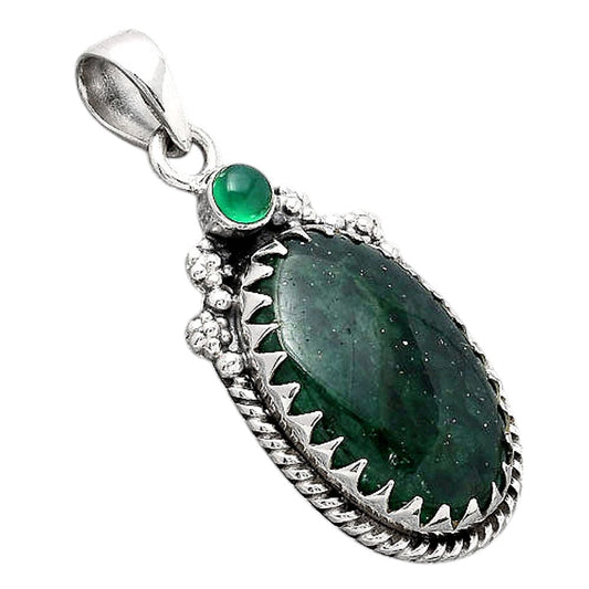 Green Aventurine and Green Onyx Pendant P-1482 SDP154615