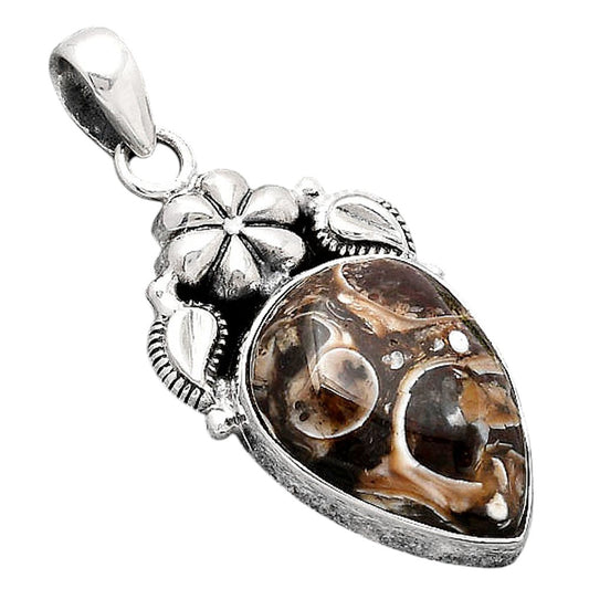 Natural Turtella Jasper - USA Pendant P-1694 SDP154621