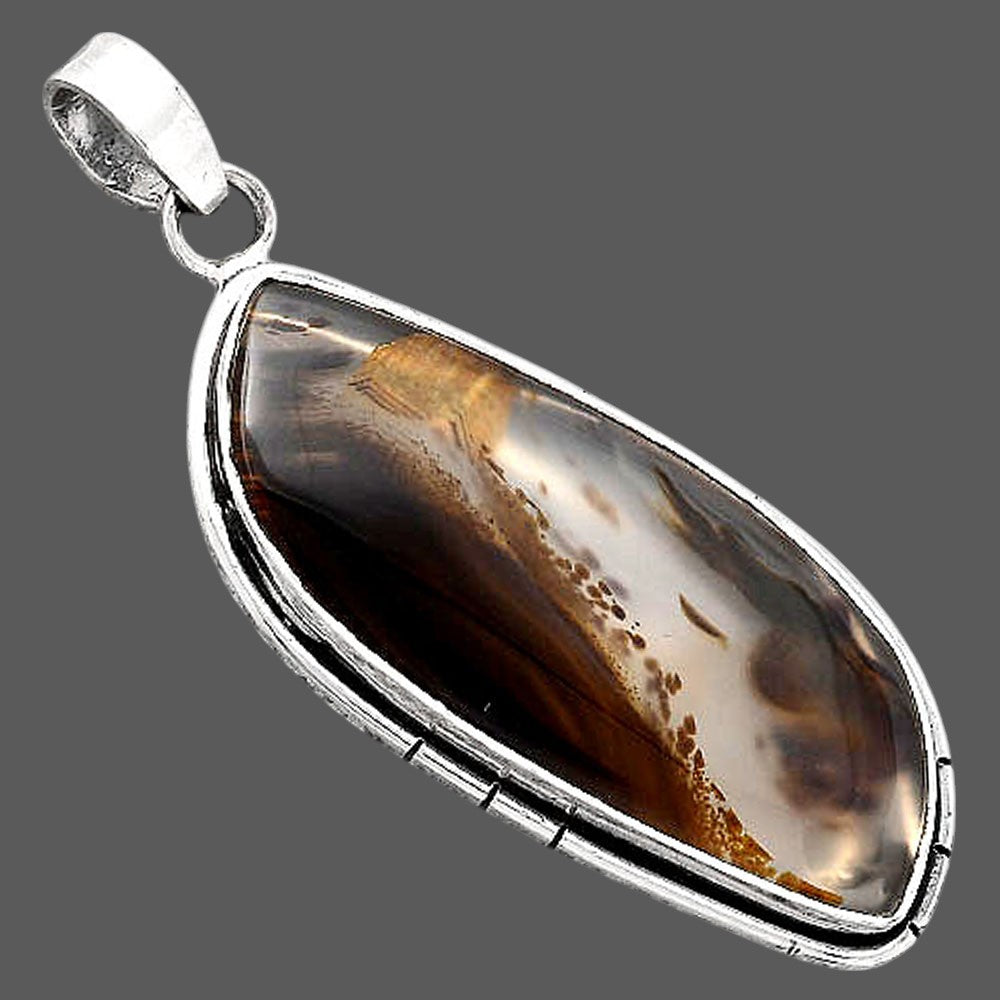 Natural Montana Agate - USA Pendant P-1065 SDP154661