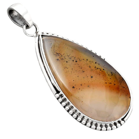 Natural Montana Agate - USA Pendant P-1073 SDP154673