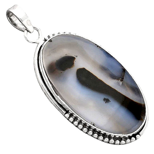 Natural Montana Agate - USA Pendant P-1073 SDP154676
