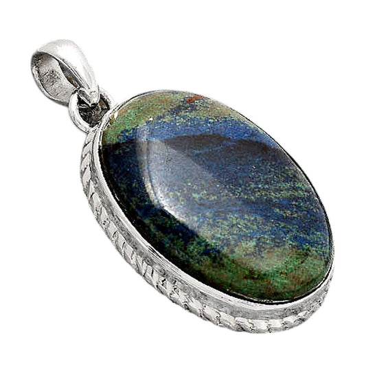 Natural Azurite Pendant P-1371 SDP154686