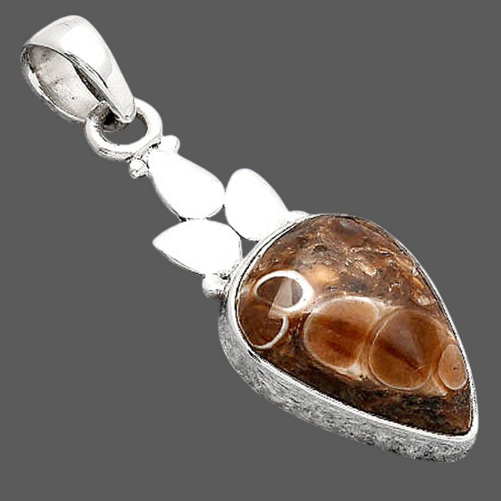 Natural Turtella Jasper - USA Pendant P-1694 SDP154693