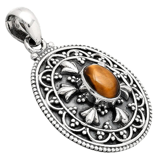 Natural Tiger Eye - Africa Pendant P-1214 SDP154722