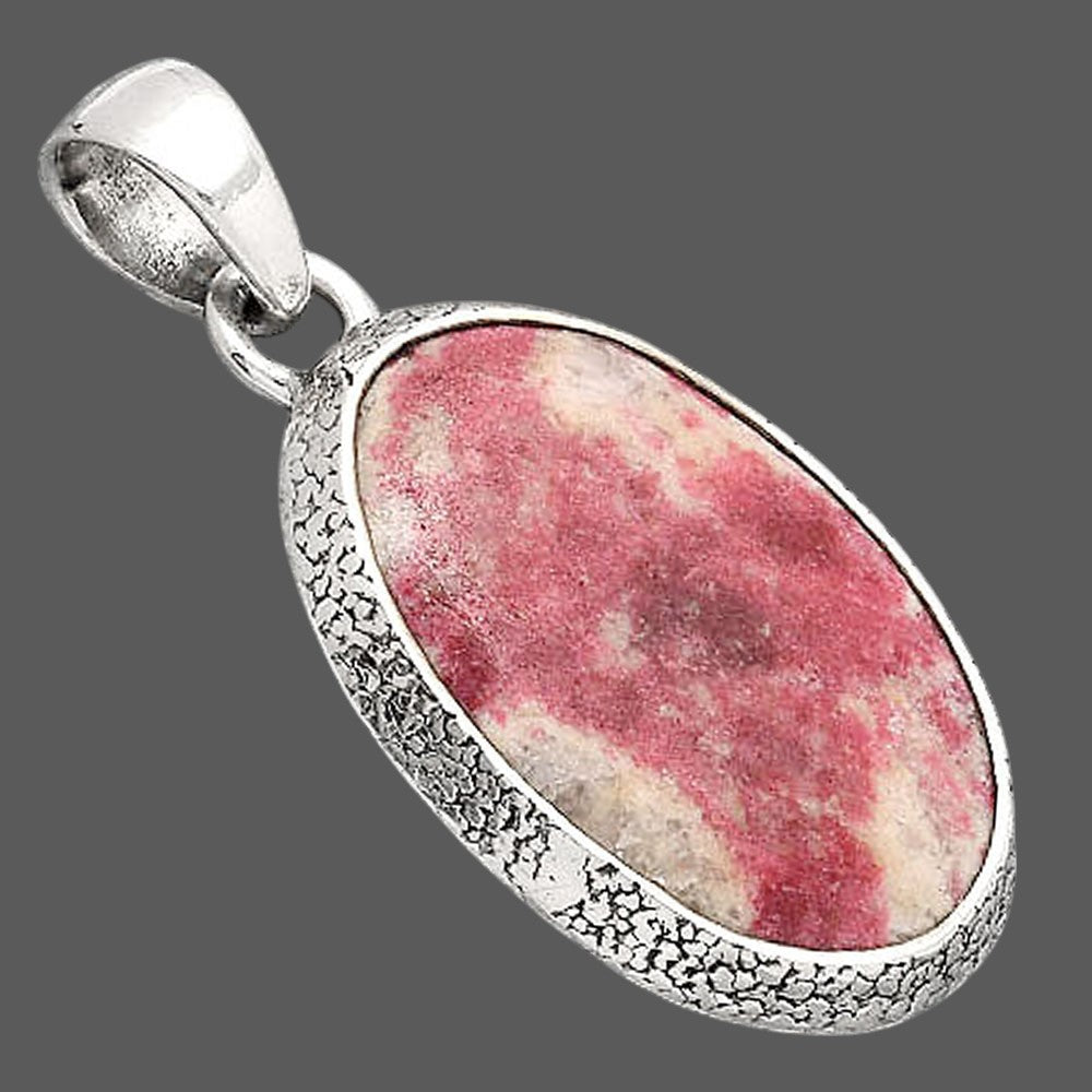 Natural Pink Thulite - Norway Pendant P-1538 SDP154742