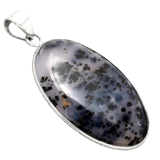 Natural Robinson Ranch Plume Agate Pendant P-1001 SDP154856