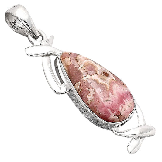 Natural Rhodochrosite Argentina Pendant P-1428 SDP154900
