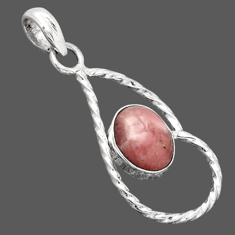 Natural Rhodochrosite Argentina Pendant P-1003 SDP154962
