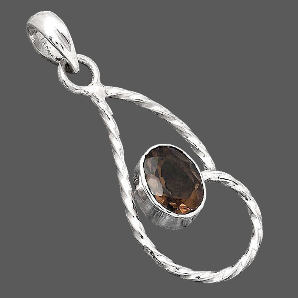 Natural Smoky Quartz - Brazil Pendant P-1003 SDP154968