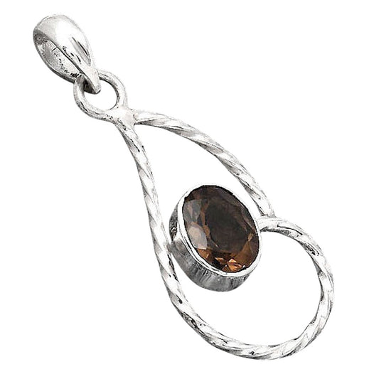 Natural Smoky Quartz - Brazil Pendant P-1003 SDP154968