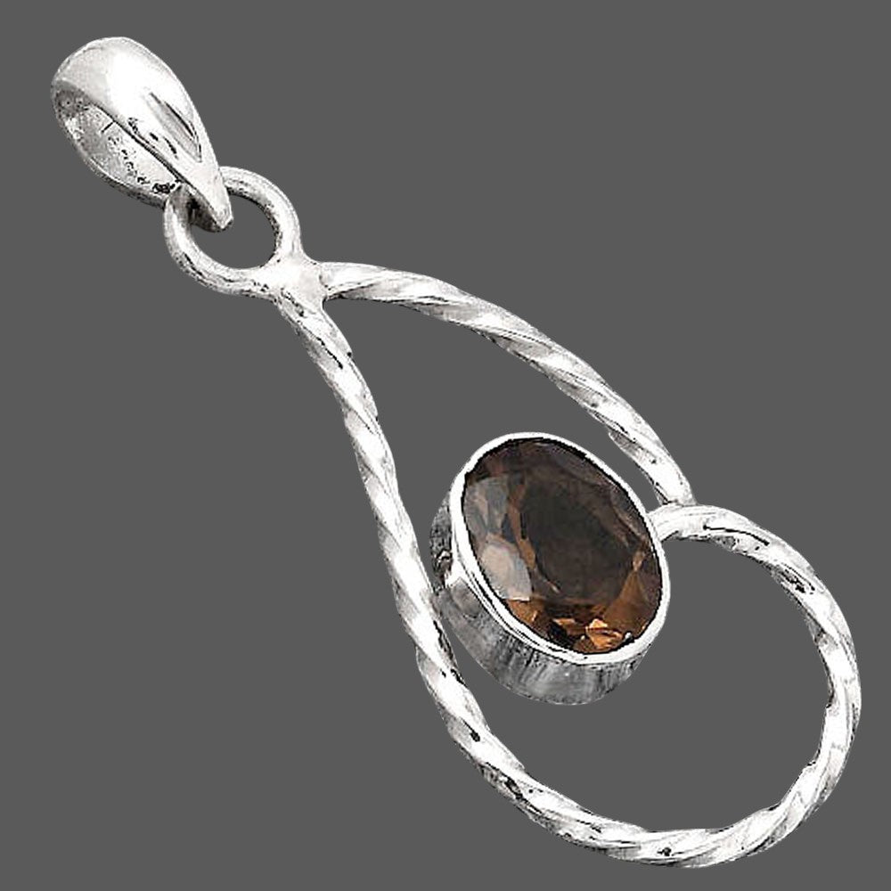 Natural Smoky Quartz - Brazil Pendant P-1003 SDP154984