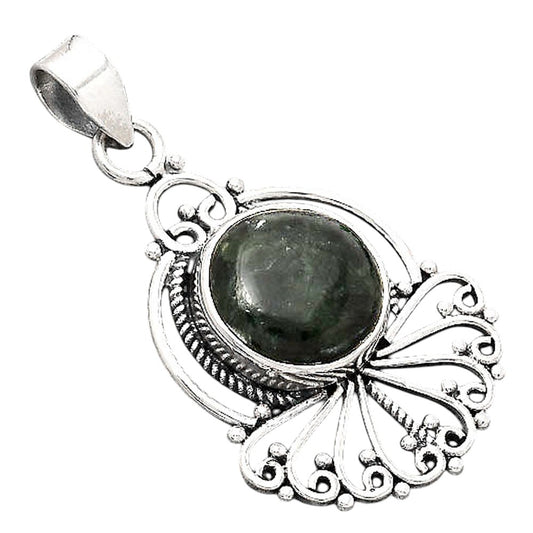 Artisan - Natural Russian Seraphinite Pendant P-1544 SDP155007